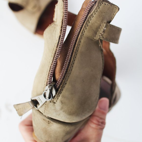 Miz Mooz Maisie Wedge Sandals in SAGE - Size EU 38 / US 8 Discontinued Style - Picture 9 of 11